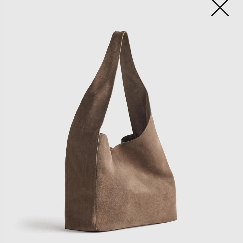 NWT Quince Brown Suede Women's Bag - Picture 5 of 7